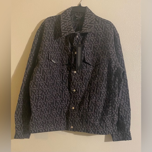 REPRESENT - Men’s Initial Jacket Paddock In Black - Size: XL. - Picture 4 of 4